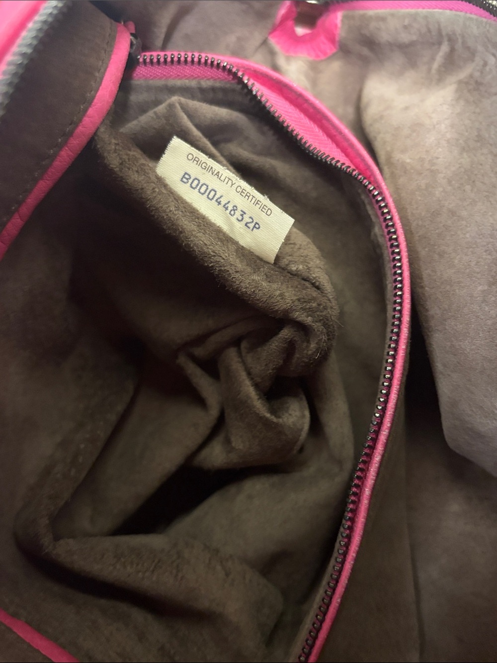 Bottega Veneta Intrecciato Cervo Deerskin Tote/Shoulder Bag w/COA~Final Price - Picture 15 of 16